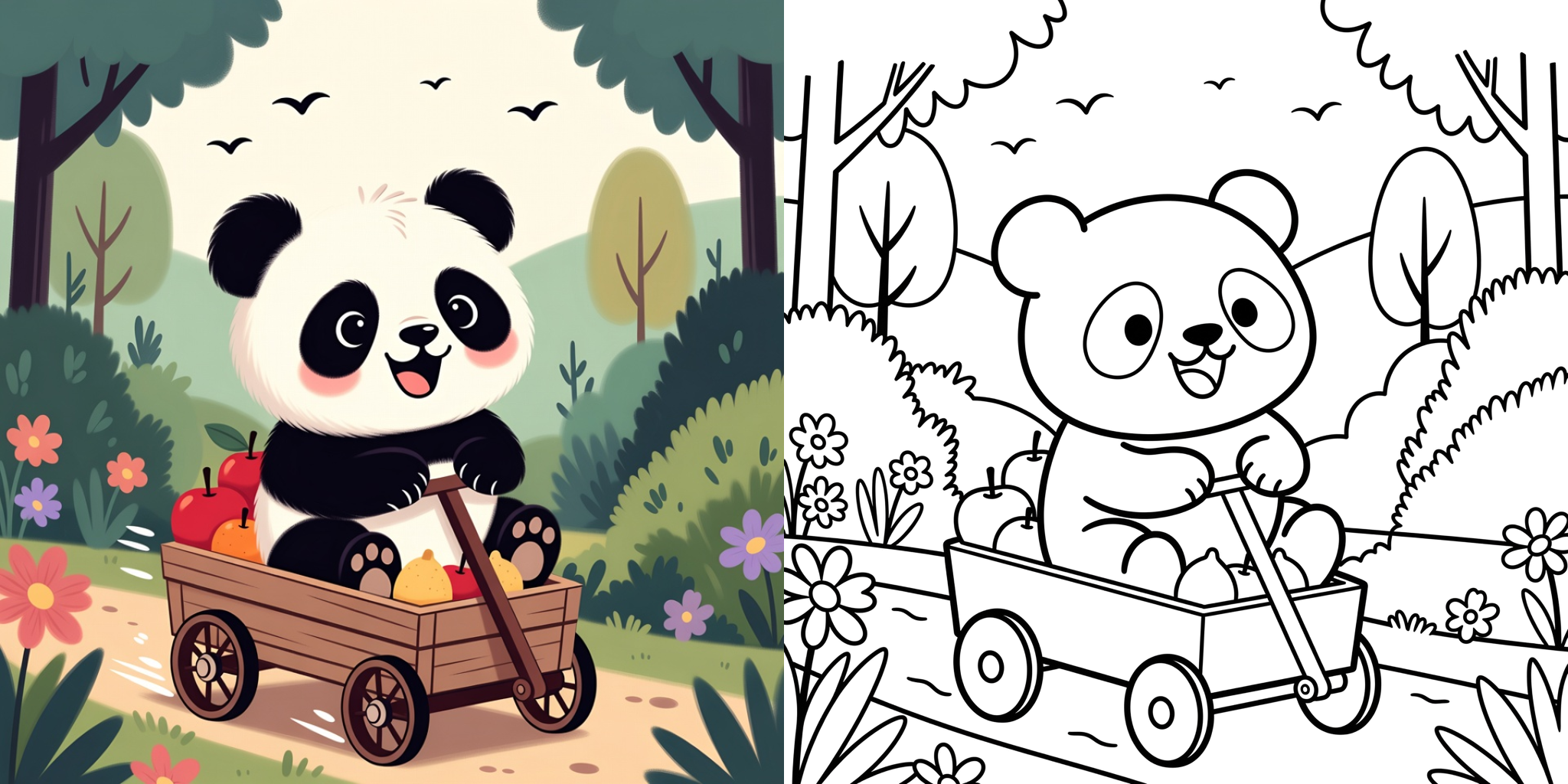 ft - Ausmalbilder Panda Baby ft