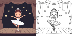 ft - Ballerina Ausmalbilder ft