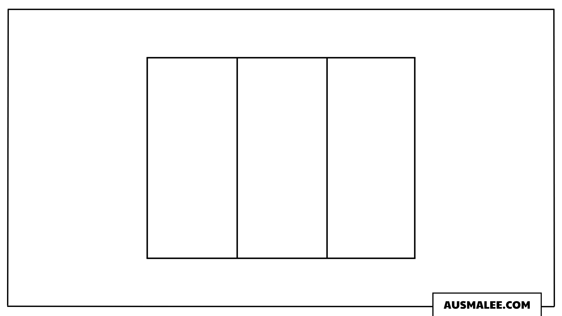 Flagge von Frankreich Ausmalbild