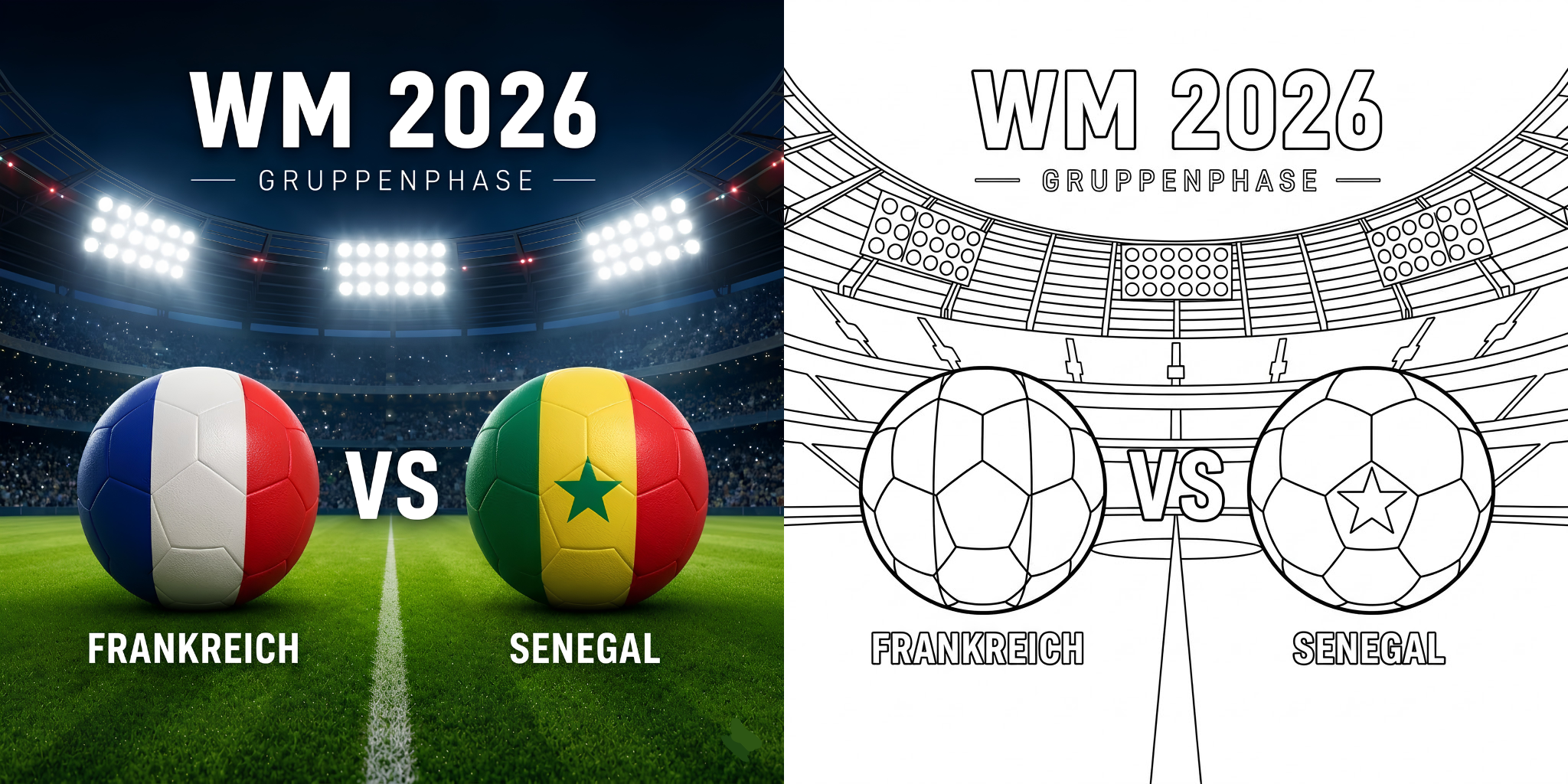 ft - Fußball WM 2026: Frankreich gegen Senegal ft