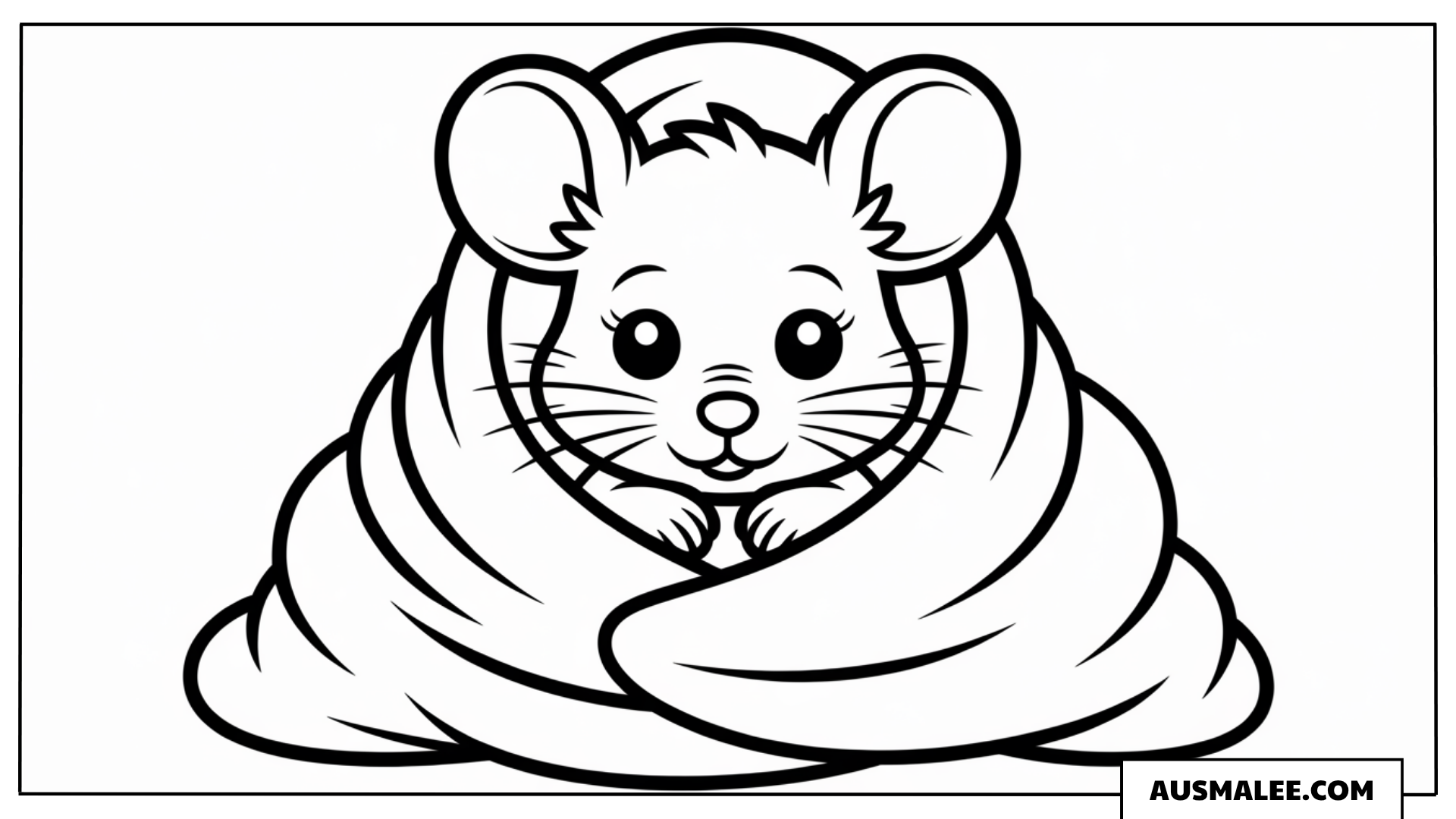 Maus in der Decke ausmalbild