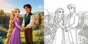 ft - Rapunzel Ausmalbilder einfach ft