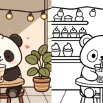 ft - Süße Panda Ausmalbilder ft