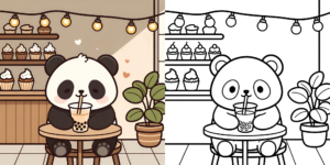 ft - Süße Panda Ausmalbilder ft