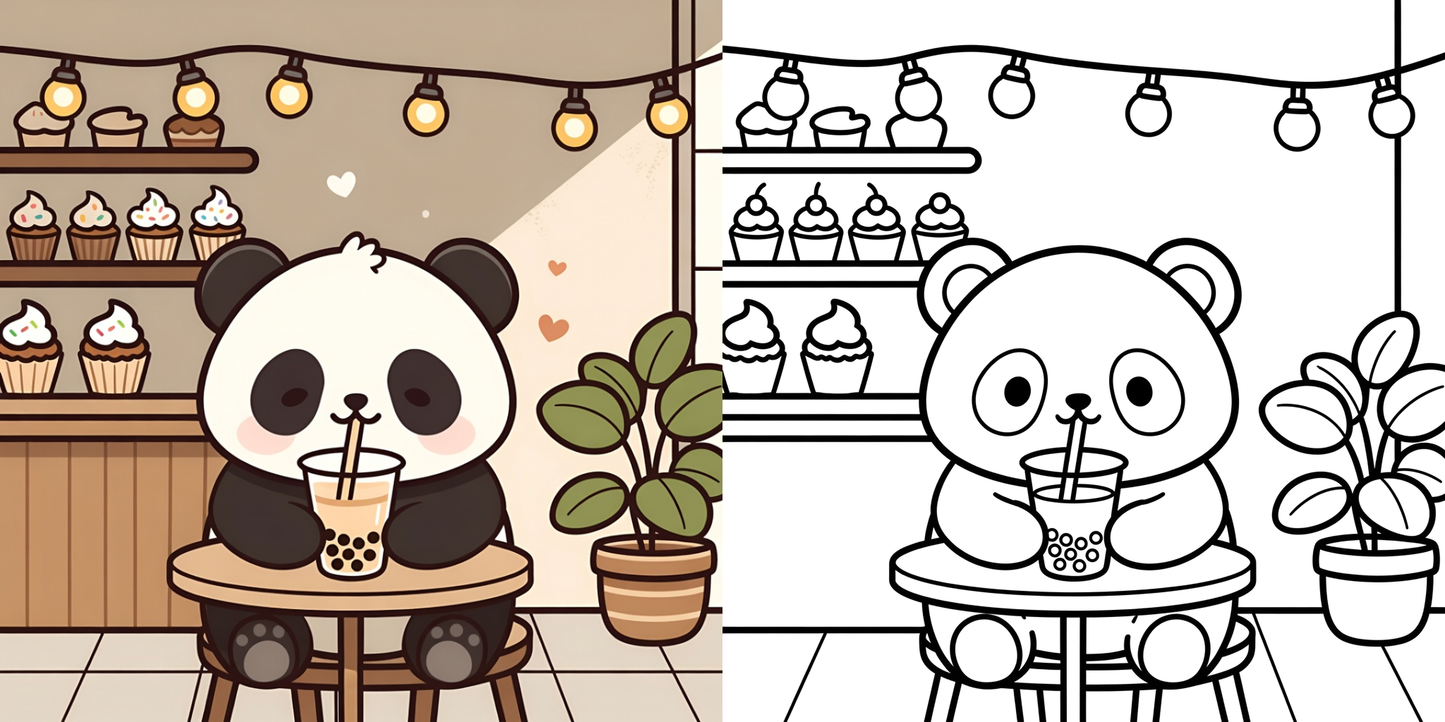 ft - Süße Panda Ausmalbilder ft