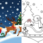 ft - ausmalbilder weihnachten schneemann ft