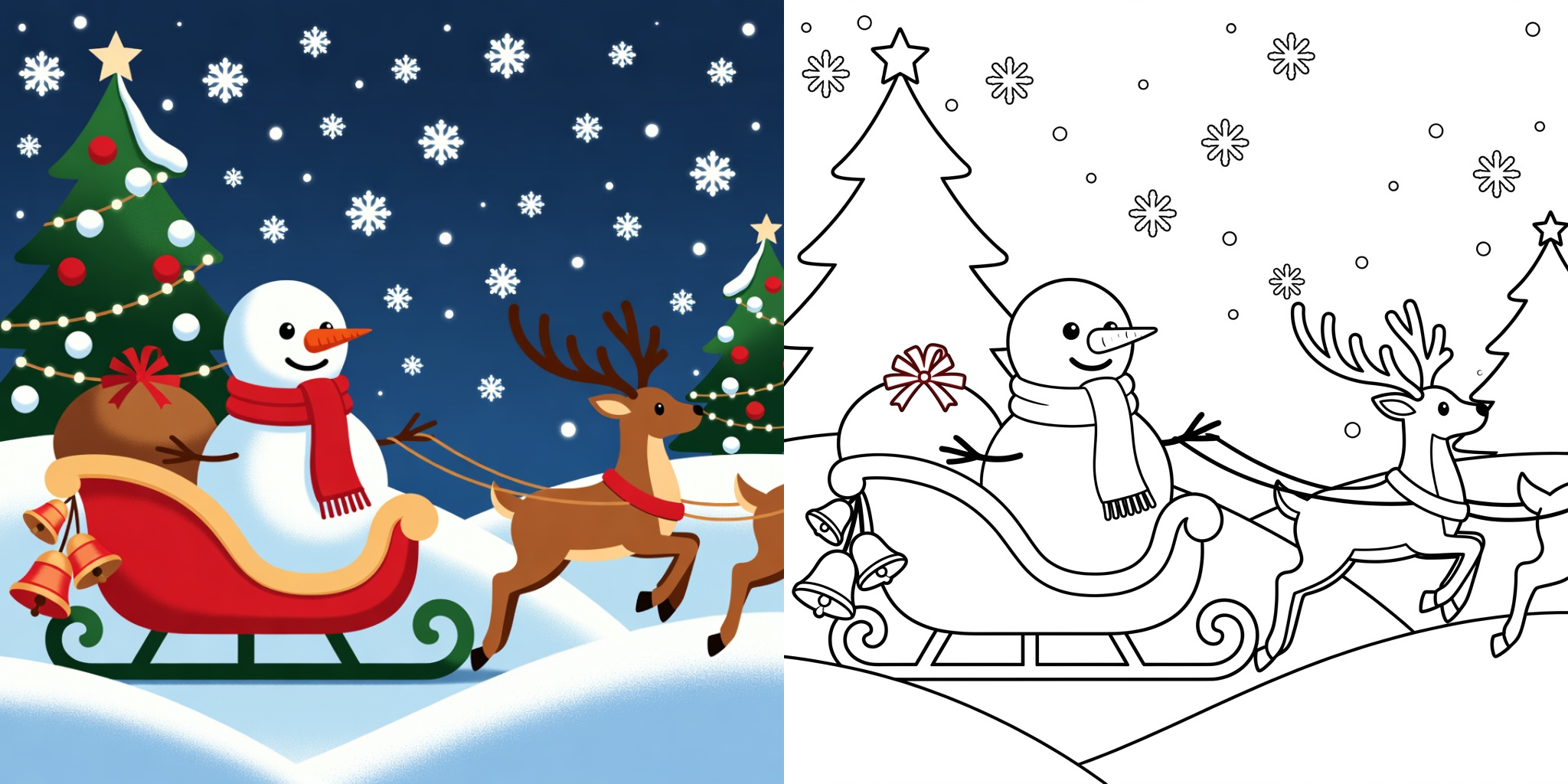 ft - ausmalbilder weihnachten schneemann ft