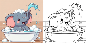 ft - elefant ausmalbild ft