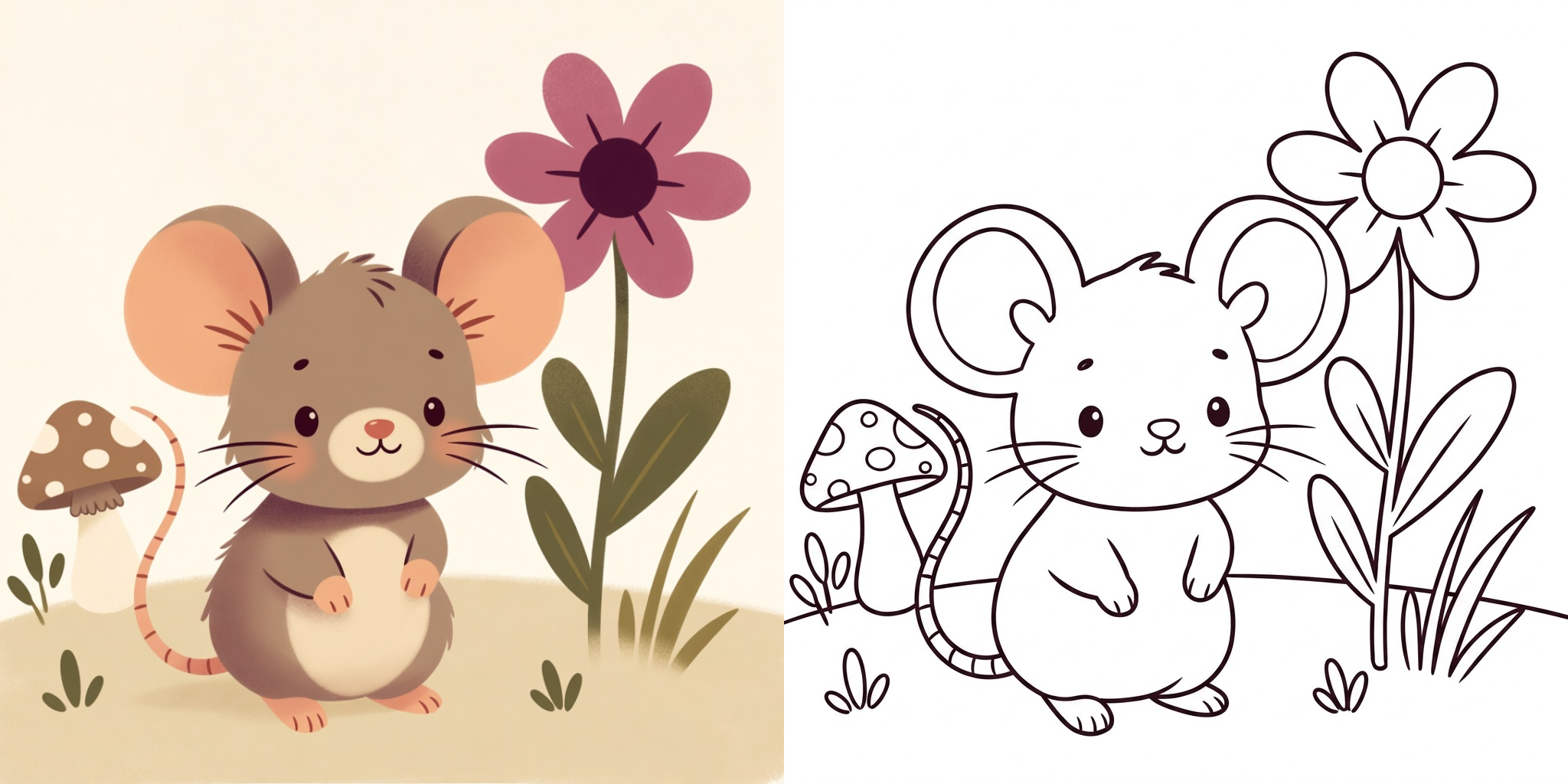 ft - maus ausmalbild ft