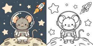 ft - maus cartoon ausmalbilder ft