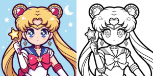 ft - sailor moon ausmalbilder ft